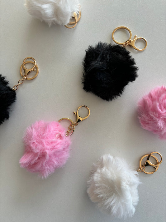 Pompom Keychain